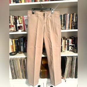 Eddie Bauer Vintage Mercer Fit Pants Petite 4 Women’s Khaki Straight Leg Slacks